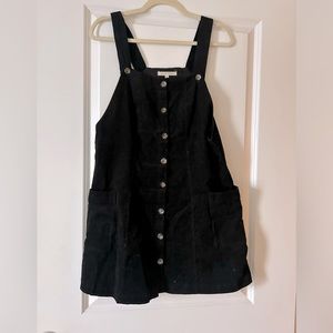 Corduroy button down dress